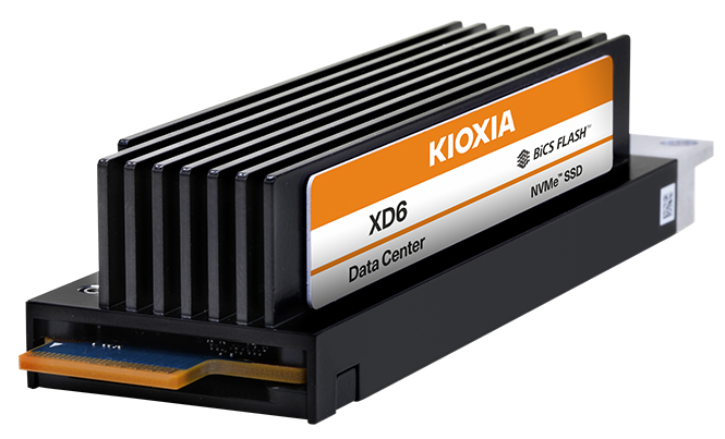 KIOXIA XD6 系列：業界首款支援 PCIe® 4.0 OCP「NVMe™ 雲端規範」的 SSD