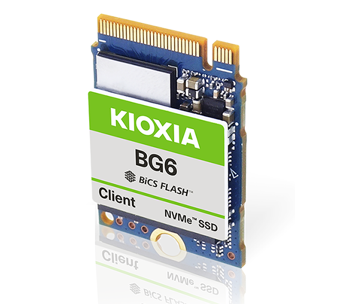 KIOXIA BG6 Series Client SSDs Bring PCIe<sup>®</sup> 4.0 Performance and Affordability to the Mainstream