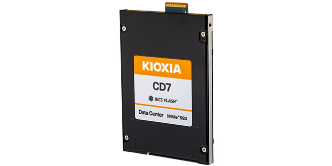 KIOXIA CD7 E3.S SSD 產品圖片