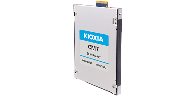 KIOXIA CM7 E3.S SSD 產品圖片