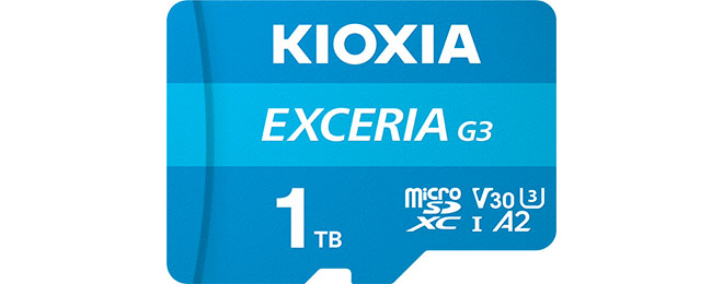 EXCERIA G3 microSD Card product image