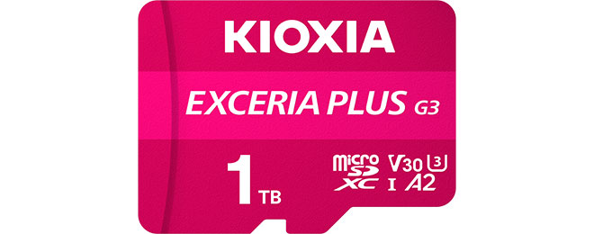 EXCERIA PLUS G3 microSD product image
