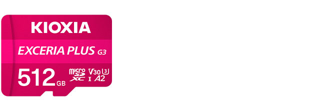 EXCERIA PLUS G2 microSD Memory Card product image